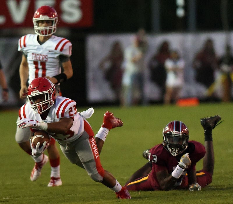 Dothan High Wolves vs Eufaula football